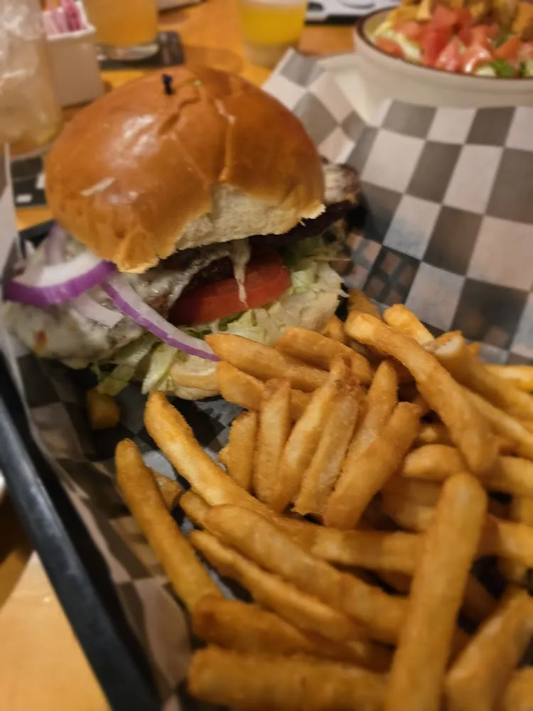Cheeseburger and Fries